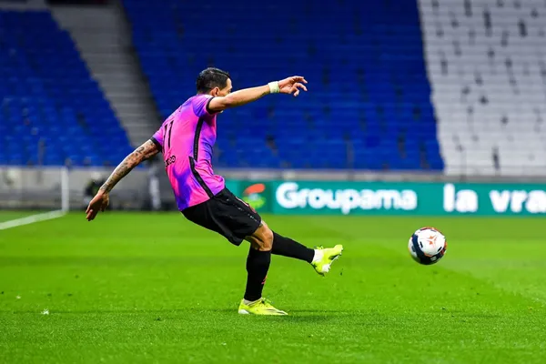 The Argentine showed all his talent with an impressive shot.