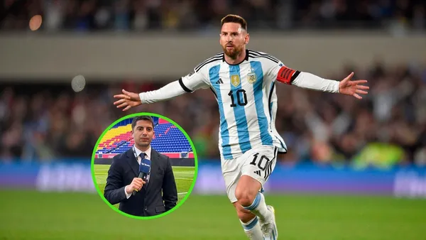 The Argentine star is training with the rest of the group.