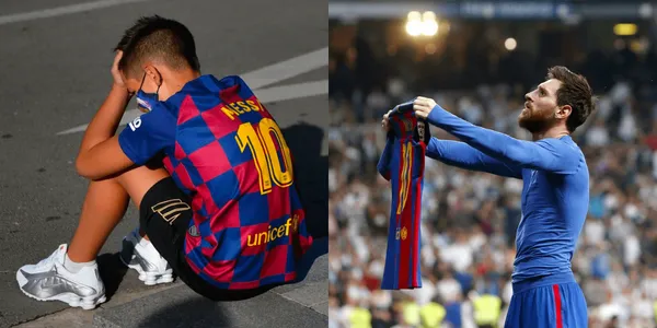 The Argentine striker referred to his time at PSG and worried the Catalan fans who await his return