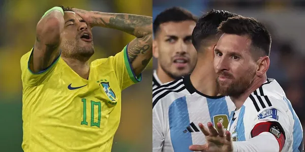 The Argentines continue to show that they are focused, while the Brazilians do not lift their heads.