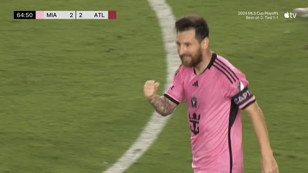 The Argentinian appeared at a key moment to tie the match