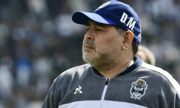 The Argentinian legend was recorded in his last house before his sad death, sharing one of his last moments.