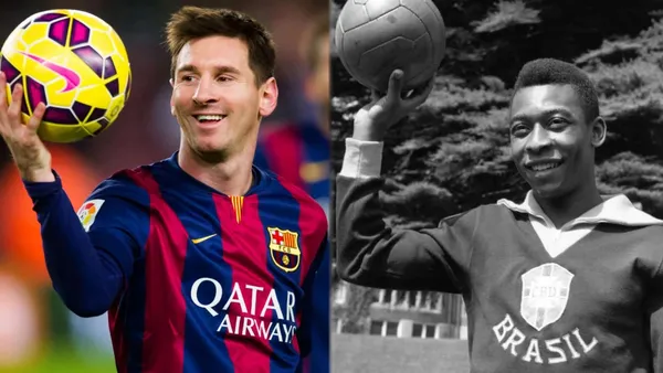 The Argentinian overcome the record from the Brazilian and this is how he anticipated it many years ago.