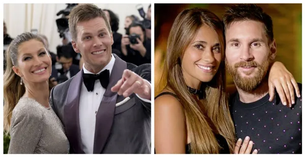 The Argentinian soccer ace and his wife are one of the most successful couples in the sport, as well as the NFL legend and the model are in their activites.