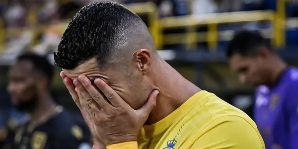 The bad gesture of Cristiano Ronaldo with a fan in Saudi Arabia