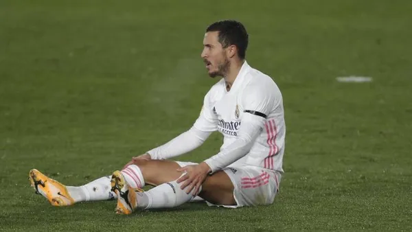 The Belgian isn't living his best sporting moment in Real Madrid.