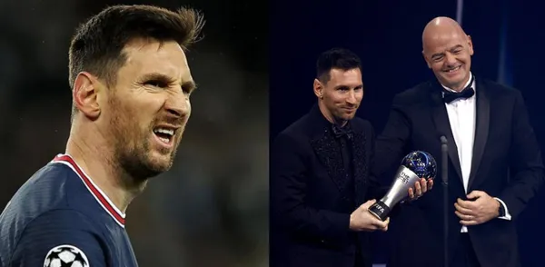 'The Best' ceremony was fantastic, even Messi liked it.