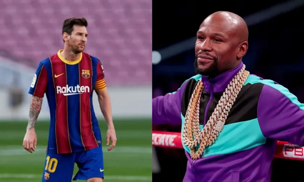 The boxer and the footballer are two of the highest grossing athletes in the world