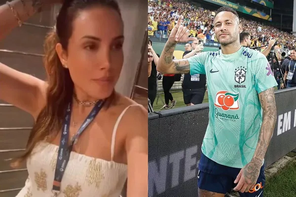 The Brazilian continues to have fun on the boat.