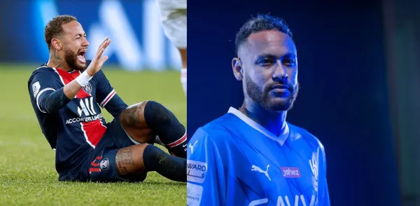 The Brazilian from Al Hilal is injured, as confirmed by his coach