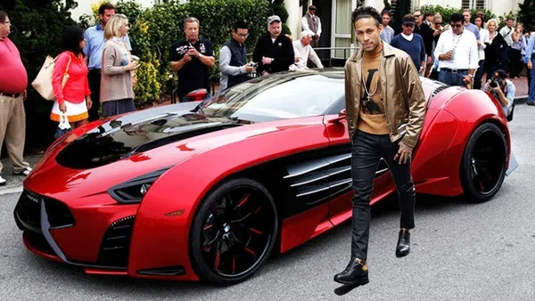 The Brazilian legend spent a fortune on his luxury cars during his professional career.