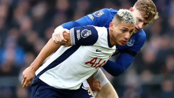 The Brazilian scored against his former team in a special moment at Goodison Park