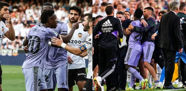 The Brazilian striker was heavily punished by the Valencia fans.