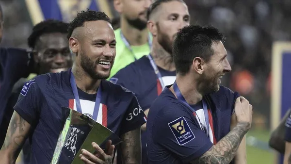 The Brazilian, with a brace, was among PSG's best performers in the French Super Cup against Nantes. In the post-match, he spoke out for Messi, who also scored.