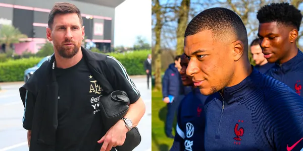 The captain of the Albiceleste highlights the qualities of the French striker.