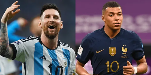 The captain of the Argentine national team taught the young French striker a lesson