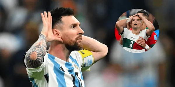 The captain of the Argentine team did not pay attention to the surprising claim of the Portuguese defender.