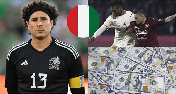 The club Unione Sportiva Salernitana 1919 is looking for Guillermo Ochoa to be one of its reinforcements for 2023. This would be the salary difference.