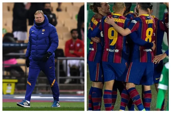 The club’s coach has had a moment of massive anger in a press conference and could for sure open a conflict with his players.