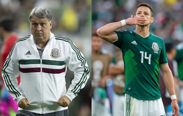 The coach decided to leave Chicharito out and the reasons were known.