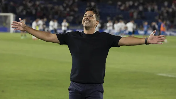 The coach, euphoric after winning 5-1 against Sevilla, spoke about the performance of the VAR in Madrid-Almería.