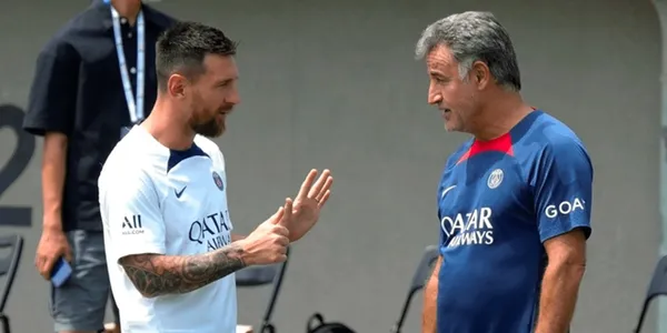 The coach made an announcement regarding the French striker.