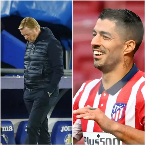 The coach of FC Barcelona was asked about his decision of getting rid of Luis Suarez when he was appointed and the great scoring record he has with Atletico Madrid, and he was not very happy.