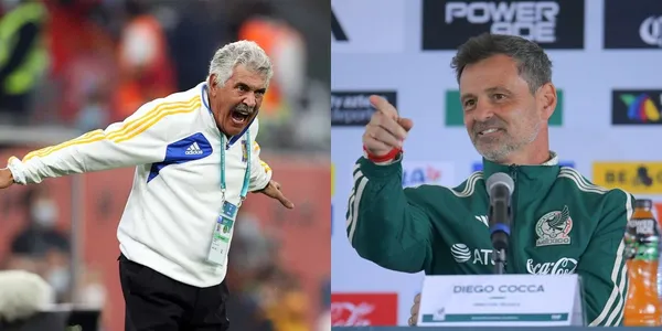 The coach of the Mexican National Team worked in his first training