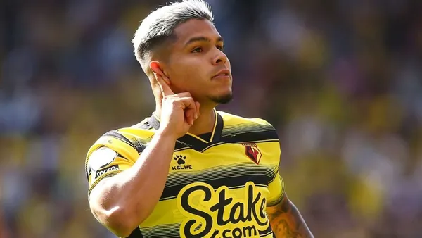 The Colombian joined Watford this season from Getafe.