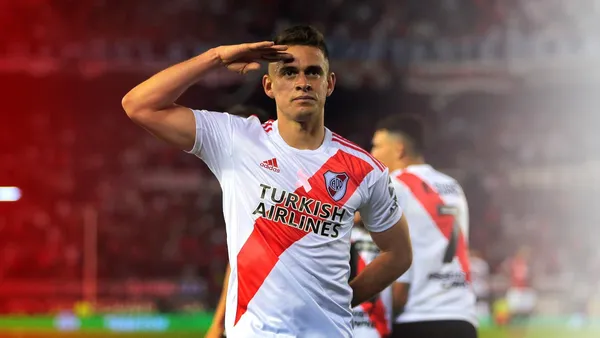The Colombian striker, despite scoring a goal and being one of River Plate's best strikers, had two attitudes that put him at the center of the game's controversy.