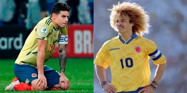 The Colombian team is at a critical moment and Valderrama spoke about what James Rodriguez is missing to be able to be the leader of his country.