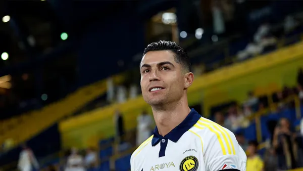 The Commander's Last Word: Cristiano Ronaldo Scores a Trademark Goal in Al-Nassr's Season Ender.
