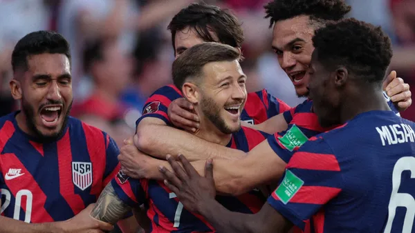 The CONCACAF World Cup Qualifiers have kicked off and the Stars and Stripes are dominating the match.