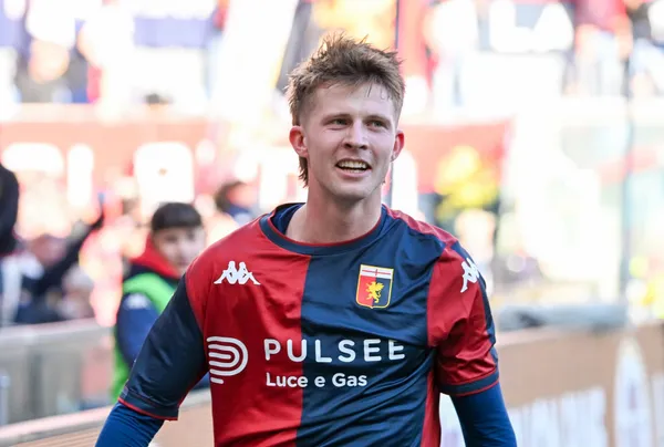 The Danish midfielder scored the winning goal with a shot that deflected off a Parma player