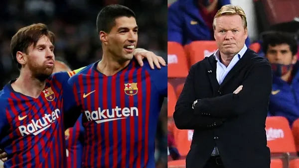 The departure of Suarez from FC Barcelona continues to cause problems and Koeman returned to give an explanation that does not satisfy Messi at all