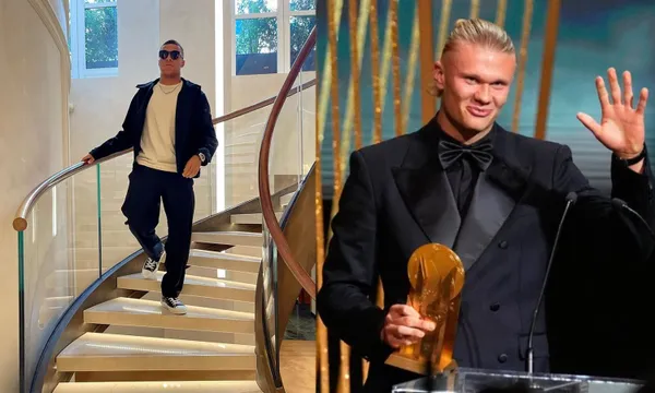 The difference in prices between Haaland and Mbappe's home