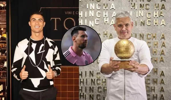 The difference in prices between Messi and Cristiano's restaurants