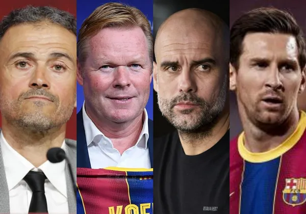 The Dutch coach was humiliated by Messi, in a statement made by the Argentinian legend in which he compared them to Guardiola and Luis Enrique.