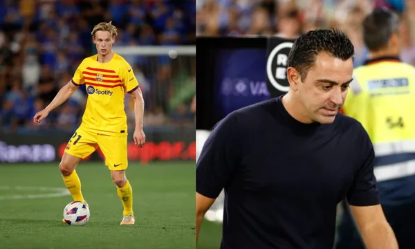 The Dutch midfielder left the match against Getafe extremely upset