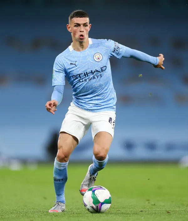 The English midfielder Phil Foden is completely unhappy with his current situation at Manchester City