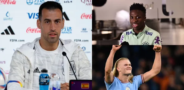 The FC Barcelona player, Sergio Busquets, chooses the best in the world