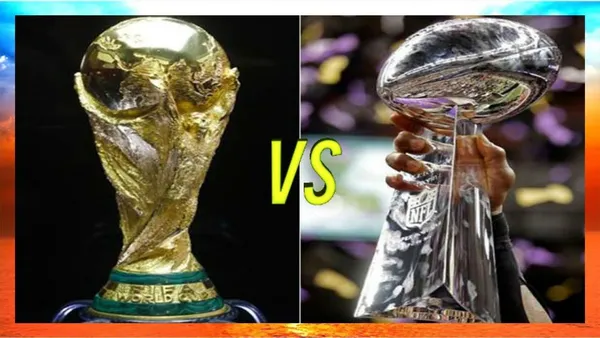 The FIFA World Cup final and the NFL Super Bowl, how do they compare in terms of revenue?
