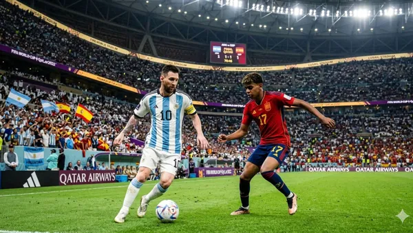 The Finalissima between Argentina and Spain has been suspended - Picture created by AI