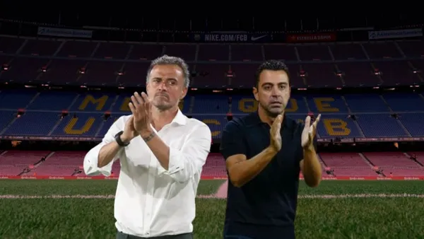 The footballer surprised everyone with what he said about the former and current coach of FC Barcelona.