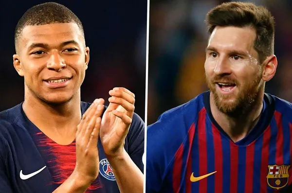 The French attacker overcame the Argentinian star with an incredible stat.