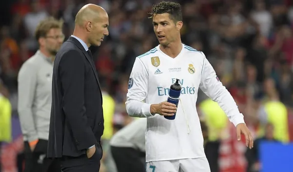 The French coach and the Portuguese striker could meet again.