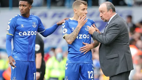 The French full-back sent a message to the 'Toffee' boss by suggesting that he ended his love affair with the Goodison Park outfit.