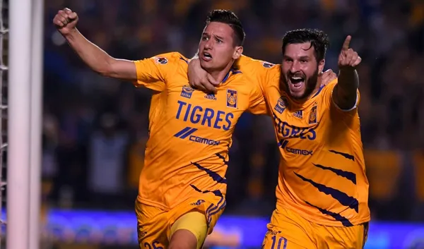The Frenchmen connection has yielded results once again. Tigres has the lead in the first half.
