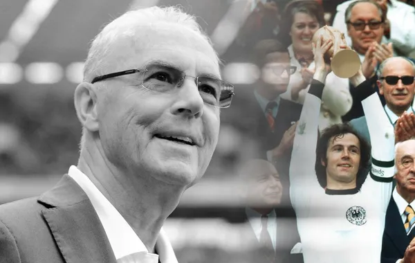 The German legend played in three World Cups and was also crowned coach of Germany.