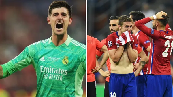 The goalkeeper, who saved Los Merengues on several occasions during the match, couldn't help but remind Atleti of which is the best club in Madrid.